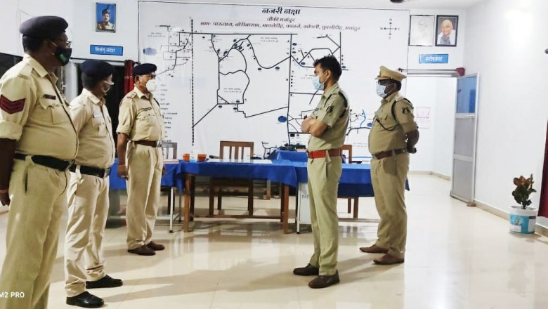पुलिस अधीक्षक दुर्ग  प्रशांत अग्रवाल ने किया थाना अमलेश्वर , थाना जामगांढव आर के अस्थायी थाना भवन तथा चौकी मचांदुर का भ्रमण व निरीक्षण