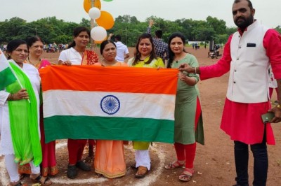 एस.एस फाउंडेशन द्वारा 15 अगस्त को ध्वजारोहण किया गया !!