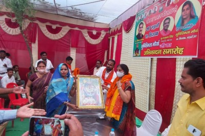 सोनकर समाज के वरिष्ठ जनों ने विधायक शुचिस्मिता मौर्या के लिए आयोजित किया अभिनंदन समारोह
