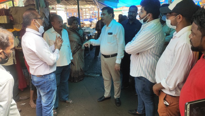 -माँ शीतला सब्जी बाजार पहुंचे महापौर धीरज बाकलीवाल, सुविधाओं का लिया जायजा, व्यापारियों की समस्याओं से अवगत हुए,अधिकारियों को दिए निर्देश