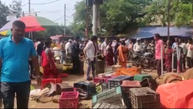 दुर्ग पटेल चौक : फुटपाथ पर दुकान लगाने जगह को लेकर विवाद, महिला पर हमला