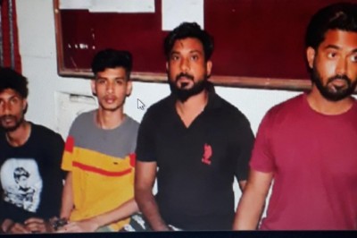 बदमाशों ने युवक पर चाकू, तलवार से किए वार, जान बचाकर भागे उसके दोस्त; 4 गिरफ्तार