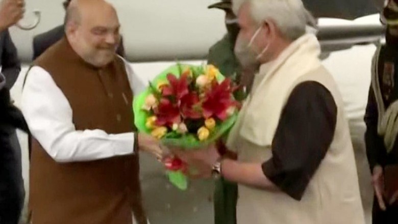 गृह मंत्री 3 दिन जम्मू-कश्मीर दौरा-:आर्टिकल 370 हटने के बाद शाह का पहला दौरा; सेना और IB चीफ समेत 12 बड़े अफसरों के साथ करेंगे बैठक