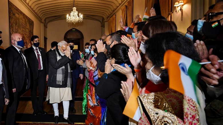भारतीय मूल के लोगों ने गाना गाया- इस देश का यारों क्या कहना, मोदी है भारत का गहना