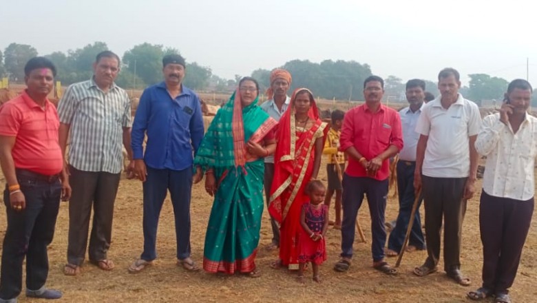 मोहंदी गौठान में आयोजित हुए गोवर्धन पूजा गौठान दिवस के रूप में हुआ आयोजन