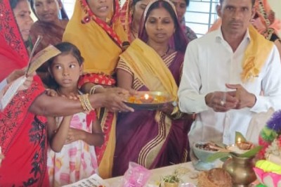 ग्राम अरसनारा में धूमधाम से मनाया गया दीपावली महोत्सव