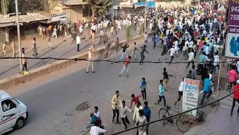 अमरावती में कर्फ्यू:शहर में लगातार दूसरे दिन हिंसा, सुबह पथराव-लाठीचार्ज के बाद 20 गिरफ्तार