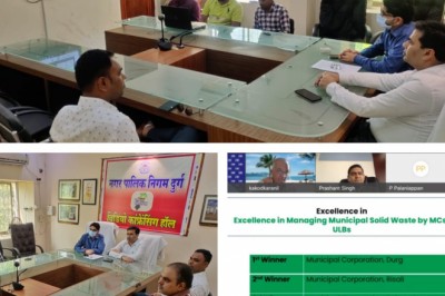 -स्वच्छता में दुर्ग में बढ़ते कदम सी0आई0आई0 द्वारा कचरा प्रबंधन पर दुर्ग को मिला देश में प्रथम स्थान: