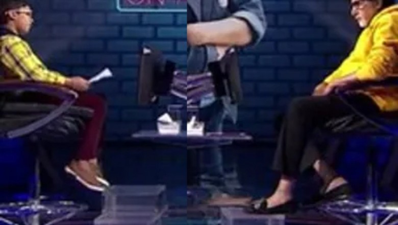 KBC 13:शो में अमिताभ बच्चन से इस जीनियस बच्चे ने पूछे कई मजेदार सवाल, बिग बी बोले- ये हमारी पोल खोल देगा