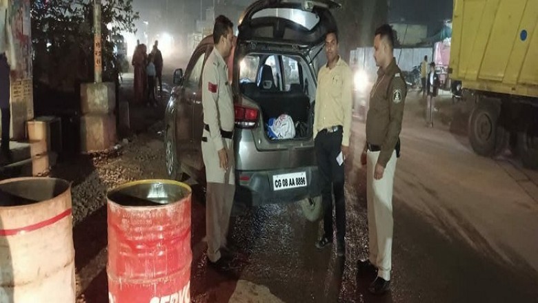 बिना चेकिंग नो एंट्री:दुर्ग-भिलाई में बनाए गए 30 फिक्स प्वाइंट्स, 150 से अधिक पुलिस जवान तैनात; होटल, लॉज, ढाबों की भी जांच