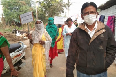 रैली निकालकर दस्तक स्वच्छता का नारा ,