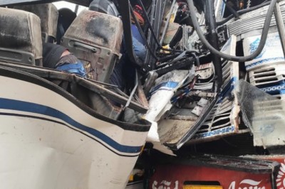 झारखंड में भीषण सड़क हादसा, 10 की मौत -लिट्टीपाड़ा-अमड़ापाड़ा रोड पर हुआ हादसा