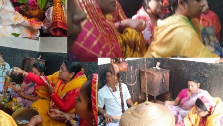 भारत के प्रधानमंत्री नरेन्द्र  मोदी  के दीर्घायु के लिए भारतीय जनता पार्टी महिला मोर्चा द्वारा किया गया महामृत्युंज का जाप