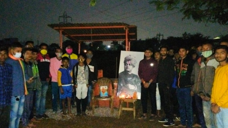 स्वामी विवेकानंद विचार क्रांति के युवाओं ने मनाया विवेकानंद जी की जयंती