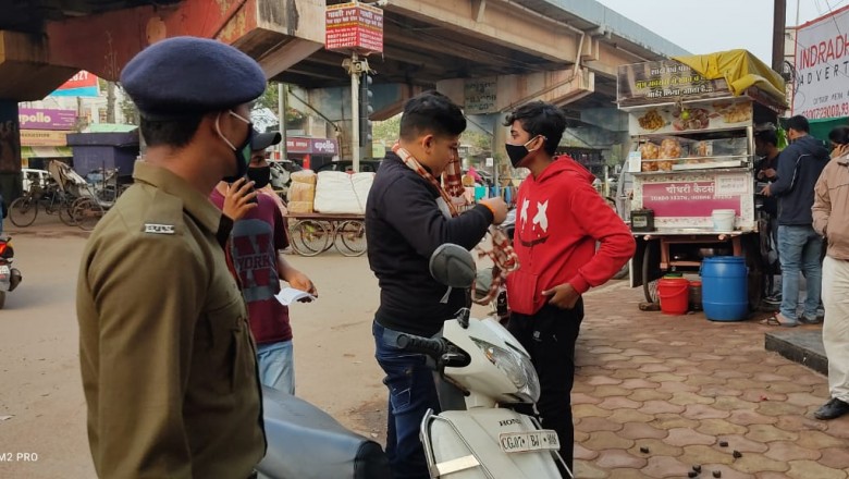 मास्क नहीं लगाने, सोसल डिस्टेंसिंग का पालन नहीं करने वालो पर कार्यवाही जारी,