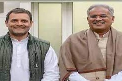 दिल्ली में - मुख्यमंत्री भूपेश बघेल ने बुधवार को राहुल गांधी से मुलाकात की