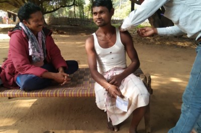 कोंटा के सभी ग्राम पंचायतों में लगा 100 फीसदी पहला डोज