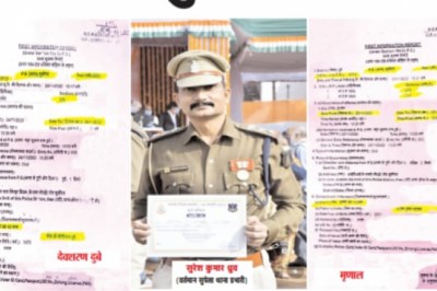 भिलाई - थाना प्रभारी सुरेश कुमार ध्रुव के जादू से गायब हुआ एफ. आई. आर.