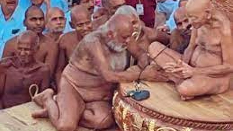 दमोह के कुंडलपुर में सोमवार शाम मुनि सुधासागर महाराज का मंगल प्रवेश