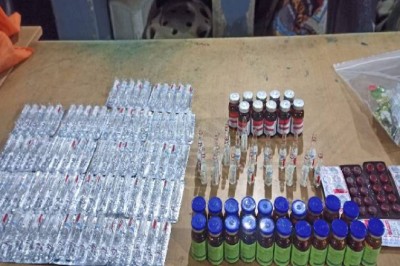 जबलपुर की रांझी पुलिस ने नशीले इंजेक्शन व दवा बेचने वाले दो आरोपी  गिरफ्तार