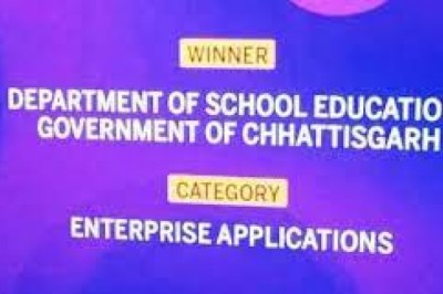 छत्तीसगढ़ को राष्ट्रीय स्तर पर मिली एक और उपलब्धि,