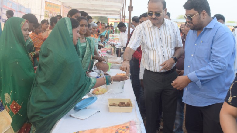 वृंदावन गौठान रूरल इंडस्ट्रियल पार्क में गौठान मेला का हुआ आयोजन
