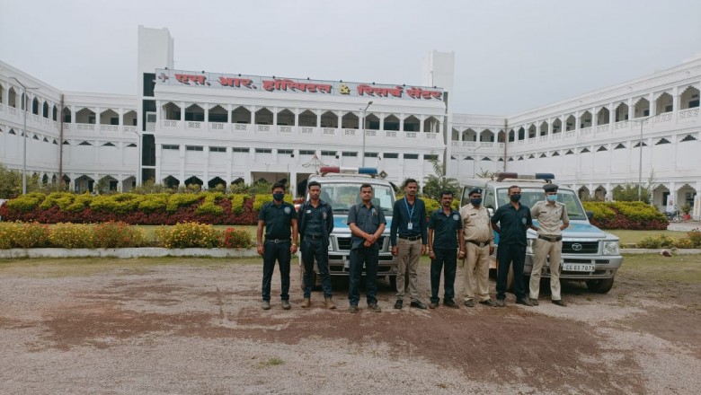 एस.आर. हॉस्पिटल चिखली दुर्ग में डायल 112 के कर्मियो व उनके परिवार के सदस्यों लिए नि:शुल्क स्वास्थ्य परीक्षण शिविर