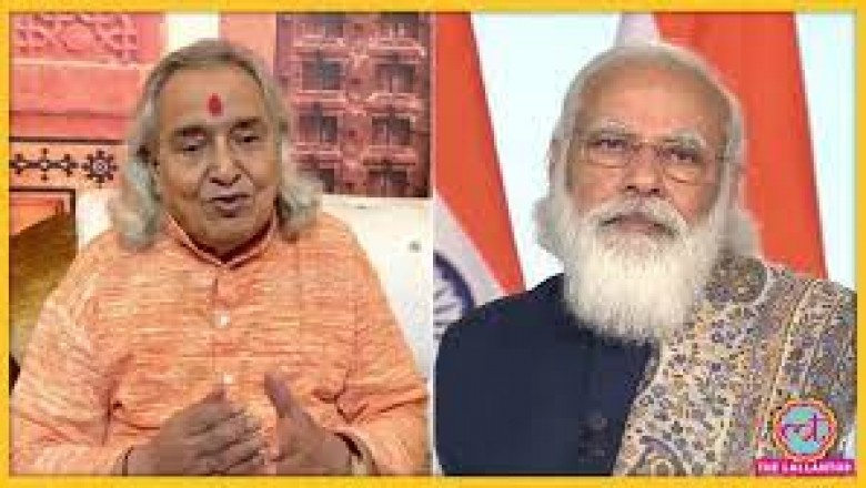 मशहूर शास्त्रीय गायक पंडित छन्नूलाल ने PM मोदी को दिया अशीर्वाद,