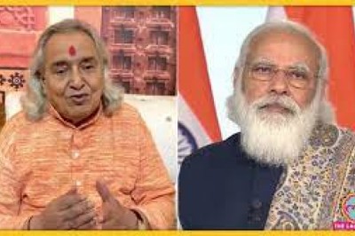 मशहूर शास्त्रीय गायक पंडित छन्नूलाल ने PM मोदी को दिया अशीर्वाद,