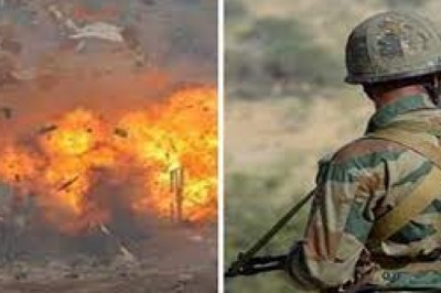 IED ब्लास्ट की चपेट में आकर जिला पुलिस बल का जवान घायल