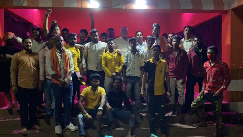 लेबरकैंप_खंड में हनुमान जी की महाआरती