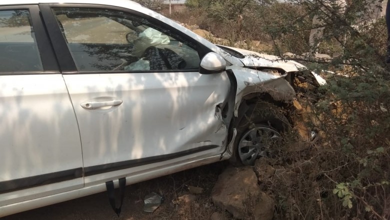 छुईखदान जनपद सीईओ प्रकाशचंद तारम और उनकी पत्नी दुर्घटना में घायल ,