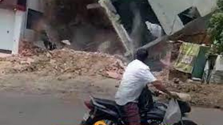इंदौर में नगर निगम की टीम का अजब कारनामा सामने आया,