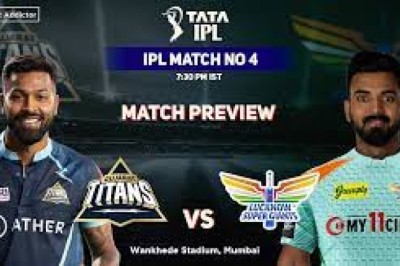 लखनऊ और गुजरात खेलेंगी पहला IPL मैच