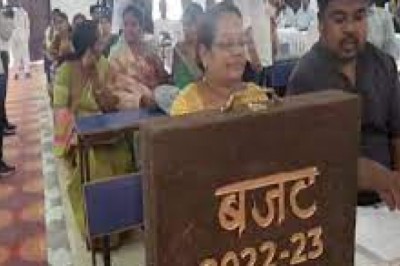 रिसाली नगर निगम के महापौर शशि सिन्हा ने 110 करोड़ रुपए का बजट किया पेश