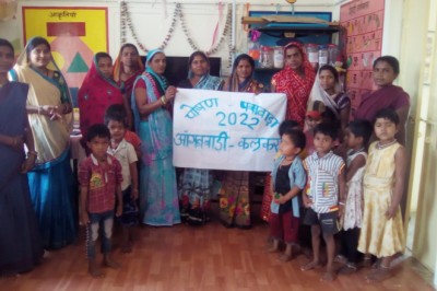 पोषण पखवाड़ा में बताए शिशुओं की देखभाल के गुर