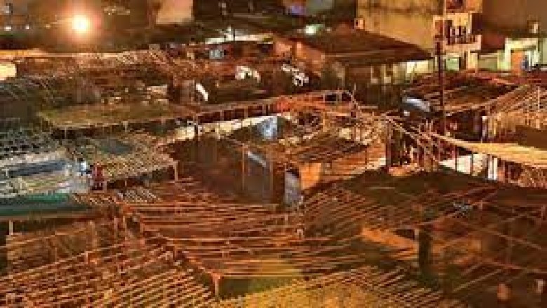 दीये की लौ से सूर्या नगर बस्ती में लगी थी आग सिलेंडरों के लगातार ब्लास्ट होने से यह फैली