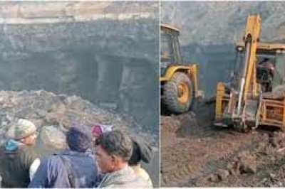 धनबाद में अवैध खनन के चलते 60 फीट धंसी कोयला खदान, 50 से ज्यादा मजदूर दबे