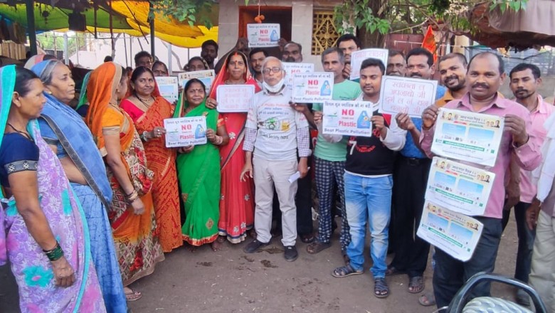सिंगल यूज प्लास्टिक का नहीं करेंगे उपयोग। थैले में देंगे  साग भाजी एवम सामान । मां शीतला सब्जी बाजार में विक्रेताओं ने लिया निर्णय