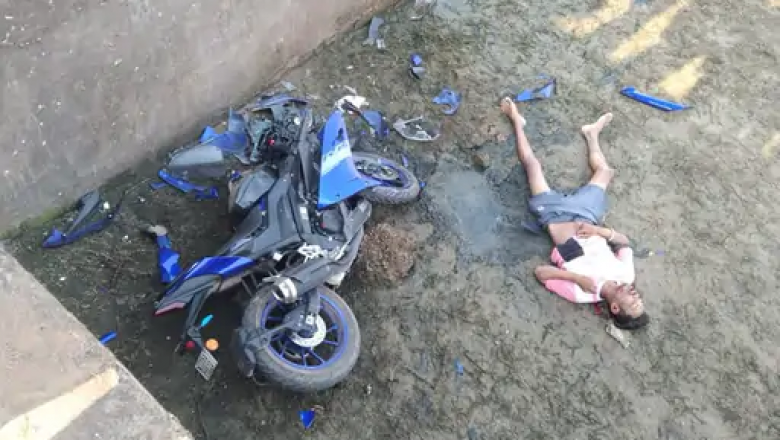 ​​​​​​​ धमतरी में हादसा : एनीकट पर कीचड़ में फिसली बाइक, सिर फटा बाइक सवार की मौत