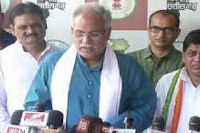 भूपेश बघेल बोले-भाजपा को केवल वोट के लिए याद आते हैं राम, जमीन खिसकी, तो बौखला गए