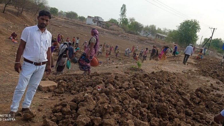 ग्राम पंचायत गोरपा में मनरेगा तहत तालाब गहरीकरण कार्य प्रारंभ