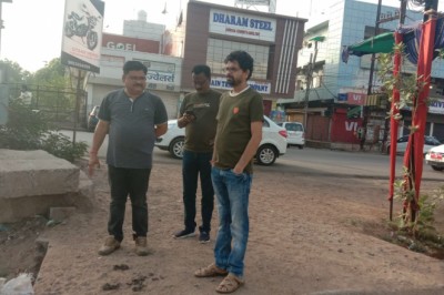 शंकर नगर नाला सफाई कार्य का आयुक्त ने लिया जायजा, अब जल भराव की स्थिति नही: