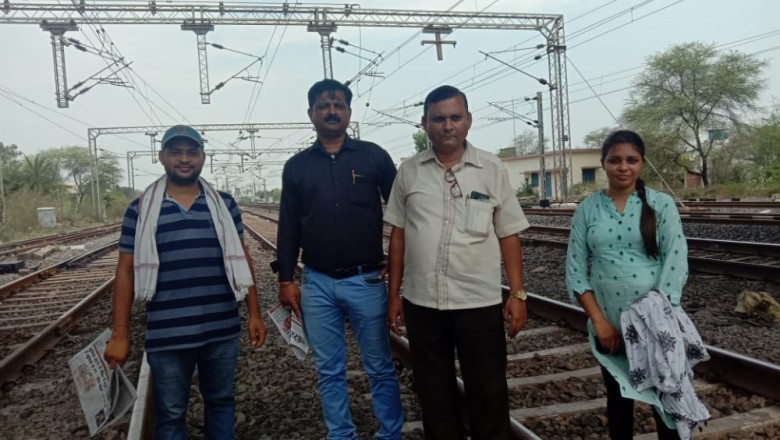 राजनांदगांव रेलवे पटरी की नवीनीकरण