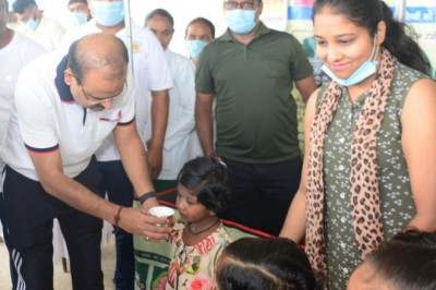 गहन डायरिया नियंत्रण पखवाड़ा कार्यक्रम का शुभारंभ