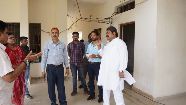 बैकुंठ धाम का सर्व समाज मांगलिक भवन एवं सी-मार्ट का होगा शीघ्र शुभारंभ, महापौर नीरज पाल ने अधिकारियों के साथ लिया जायजा