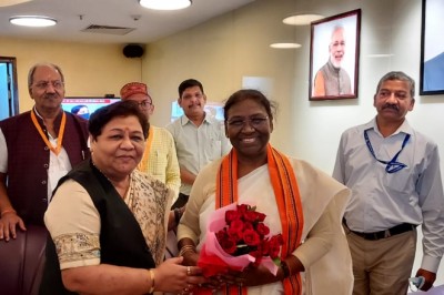 दिल्ली प्रवास के दौरान अनुसुइया उइके  राज्यपाल छत्तीसगढ़ की मुलाकात हुई एनडीए की राष्ट्रपति पद की उम्मीदवार श्रीमती द्रोपदी मुर्मू  से