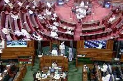 पहले हफ्ते राज्यसभा में 27 और लोकसभा में महज 16 प्रतिशत ही हुआ कामकाज
