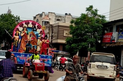 राजनांदगांव में महाकाल शोभा यात्रा सोमवार सावन के महापर्व में