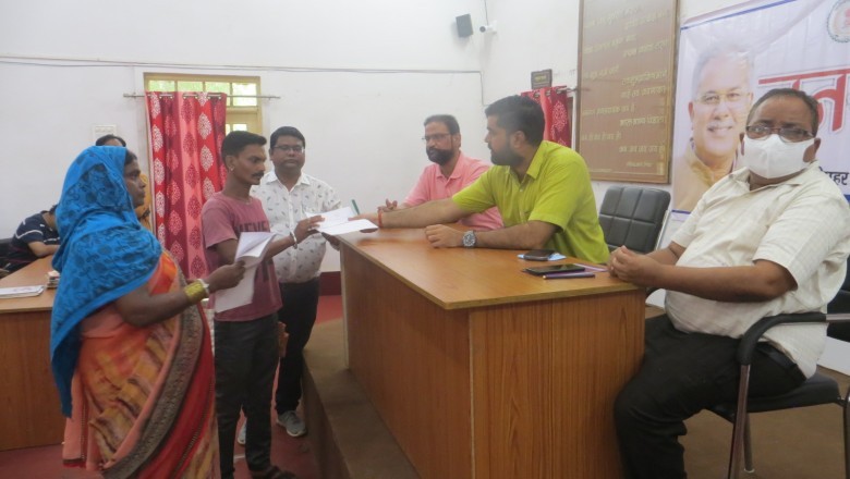 नगर निगम सभागृह में जन चौपाल, आज 4 आवेदन प्राप्त, 1 का हुआ त्वरित निराकरण